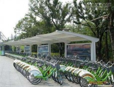 膜結(jié)構自行車棚